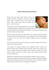 Nauji mokslininkų tyrimų pastebėjimai apie kūdikius ir jų vystymąsi 11 puslapis