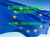 European Union anthem