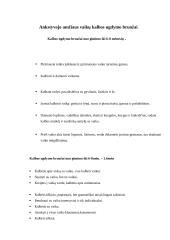 Vaiko kalbos charakteristika nuo gimimo iki mokyklos 17 puslapis