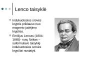 Elektromagnetinė indukcija skaidrės 8 puslapis