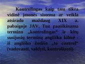 Kontrolingas (skaidrės)