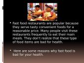 Unhealthy food and healthy food 3 puslapis