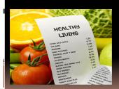 Unhealthy food and healthy food 10 puslapis