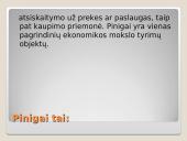 Pinigai ir bankai skaidrės 2 puslapis