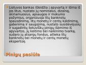 Pinigai ir bankai skaidrės 9 puslapis
