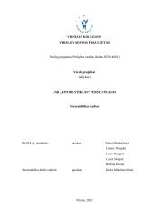 UAB „Kitoks stiklas“ verslo planas