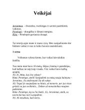 Scenarijus „Kartu nuo mažens“ lietuvių kalbos pamokai 2 puslapis