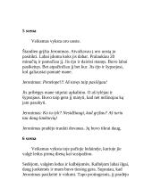 Scenarijus „Kartu nuo mažens“ lietuvių kalbos pamokai 6 puslapis