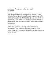 Scenarijus „Kartu nuo mažens“ lietuvių kalbos pamokai 9 puslapis