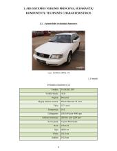 Audi A6 1997m. ABS sistemos tyrimas 8 puslapis