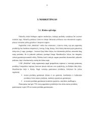 UAB „Maišeliai“ verslo planas 6 puslapis