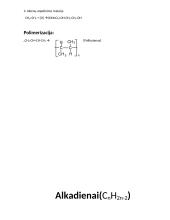 Alkanai, Alkenai, Cikloalkanai, Alkinai, Alkadienai, Arenai 5 puslapis