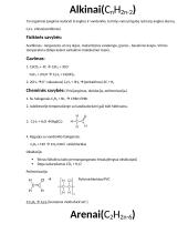 Alkanai, Alkenai, Cikloalkanai, Alkinai, Alkadienai, Arenai 7 puslapis