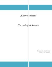 Kijevo kotleto technologinė schema