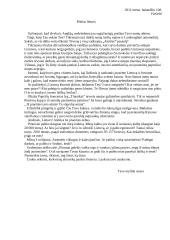 Laiškas tema apie emigraciją