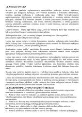 Notariato teisės konspektas (sąvoka, bruožai, raida, sistemų rūšys, sąlygos kandidatams ir t.t.) 1 puslapis
