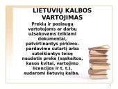 Valstybinės kalbos įstatymas, kalbos kultūros paskirtis, objektas 14 puslapis