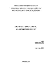 Skurdas – negatyvioji globalizacijos pusė