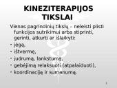 Bendroji kineziterapija 19 puslapis