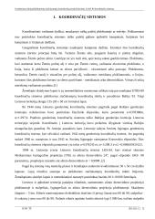 Geodezinių tinklų plokštuminių stačiakampių koordinačių perskaičiavimas į LKS-94 koordinačių sistemą 5 puslapis