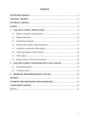 UAB „Arvi cukrus“ praktikos ataskaita 2 puslapis