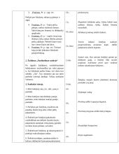 Kūno kultūros pamokos planas/konspektas 2 puslapis