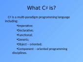 Programavimo kalba C# 3 puslapis