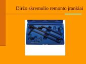Automobilių variklių remonto įrankiai 6 puslapis