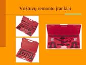 Automobilių variklių remonto įrankiai 8 puslapis