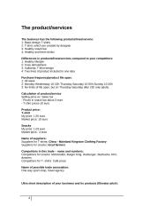 Business plan. Cafe 4 puslapis