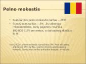 Rumunijos ir Slovakijos mokesčiai 5 puslapis