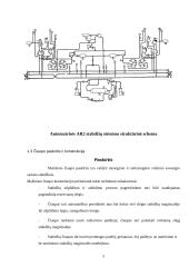Automatrisės AR2 paskirtis ir konstrukcija 5 puslapis