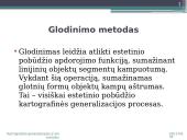 Kartografinė generalizacija ir jos metodai 19 puslapis