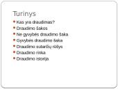 Draudimas skaidrės 2 puslapis