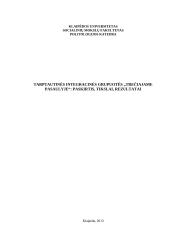 Tarptautinės integracinės grupuotės „Trečiajame pasaulyje“: paskirtis, tikslai, rezultatai