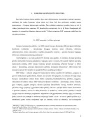 Europos kaimynystės politikos efektyvumą ribojantys geopolitiniai veiksniai 4 puslapis