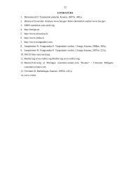 Įmonės ,,Gydažolė“ eksporto plėtros galimybės 19 puslapis