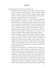 Nepriklausomo auditoriaus išvados, jų analizė ir palyginimas 17 puslapis