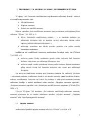 Nepriklausomo auditoriaus išvados, jų analizė ir palyginimas 9 puslapis