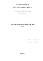Dokumentinio akredityvo panaudojimas