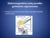 Elektromagnetinių laukų poveikis gyviesiems organizmams 11 puslapis