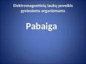 Elektromagnetinių laukų poveikis gyviesiems organizmams 14 puslapis