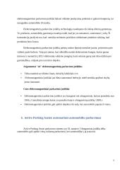 Parkavimo sistemos veikimas, jutikliai 5 puslapis