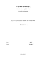 Socialinės negalios vaizdinys visuomenėje