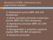 Baudžiamojo proceso stadijos skaidrės 4 puslapis