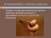 Baudžiamojo proceso stadijos skaidrės 8 puslapis