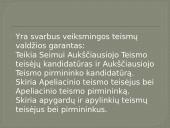 Lietuvos Respublikos prezidentas skaidrės 7 puslapis