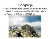 Čilė skaidrės 5 puslapis