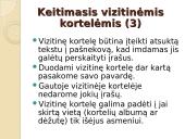 Vizitinės kortelės skaidrės 8 puslapis