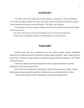 Įmonės saugumo politika 2 puslapis